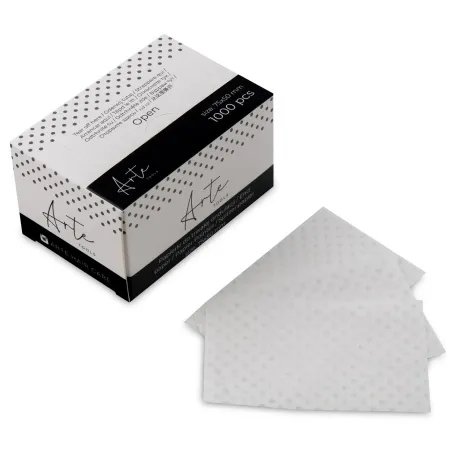 ARTE TOOLS - Papierki do trwałej ondulacji 75 × 50 mm – 1000 szt.