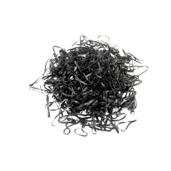 ARTE TOOLS - Gumki do warkoczy CLEAR - czarne 400 szt.