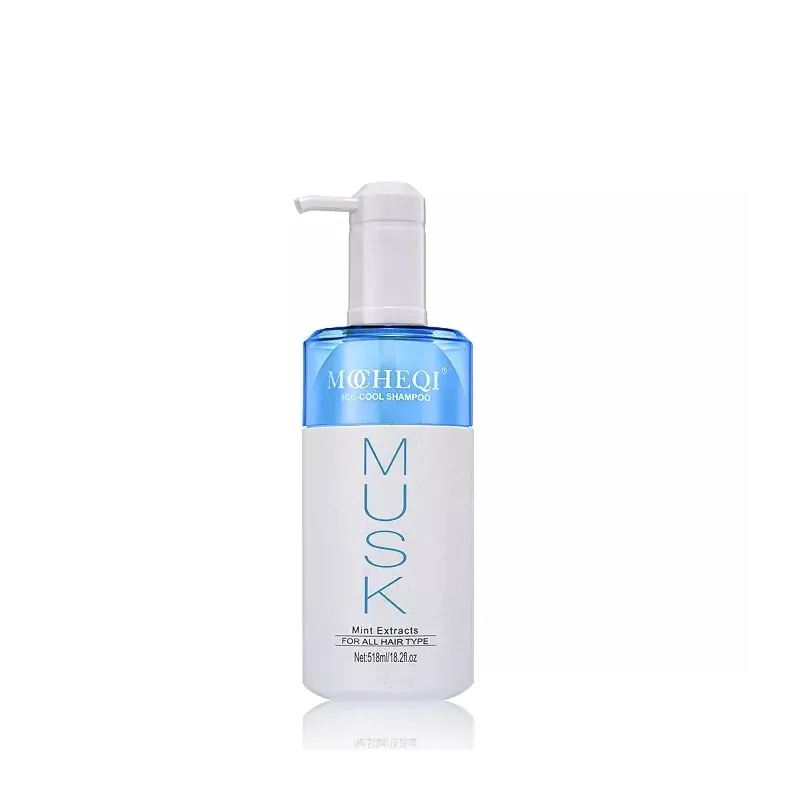 MOCHEQI ICE-COOL SHAMPOO - Normalizujący szampon przeciwłupieżowy 518ml