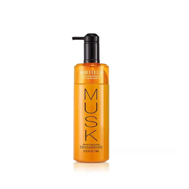 MOCHEQI Ginger Strengthening & Anti-Grease Shampoo - Szampon wzmacniający przeciw wypadaniu włosów 738ml