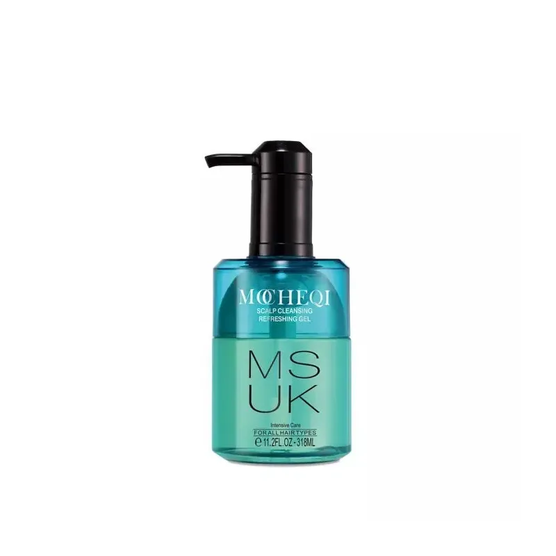 MOCHEQI SCALP CLEANSING REFRESHING GEL 318 ml - Odświeżający szampon oczyszczający do skóry głowy 318ml