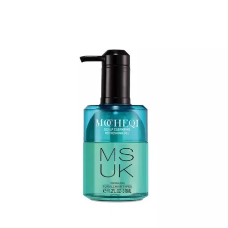 MOCHEQI SCALP CLEANSING REFRESHING GEL 318 ml - Odświeżający szampon oczyszczający do skóry głowy 318ml