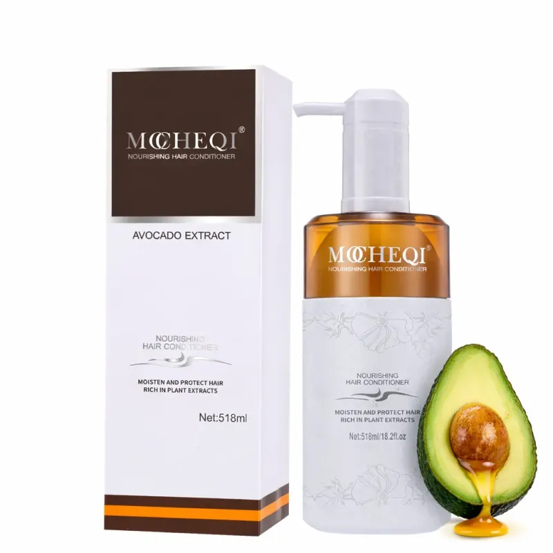 MOCHEQI Seaweed Expect - Odżywka z AWOKADO do włosów ZNISZCZONYCH 518ml