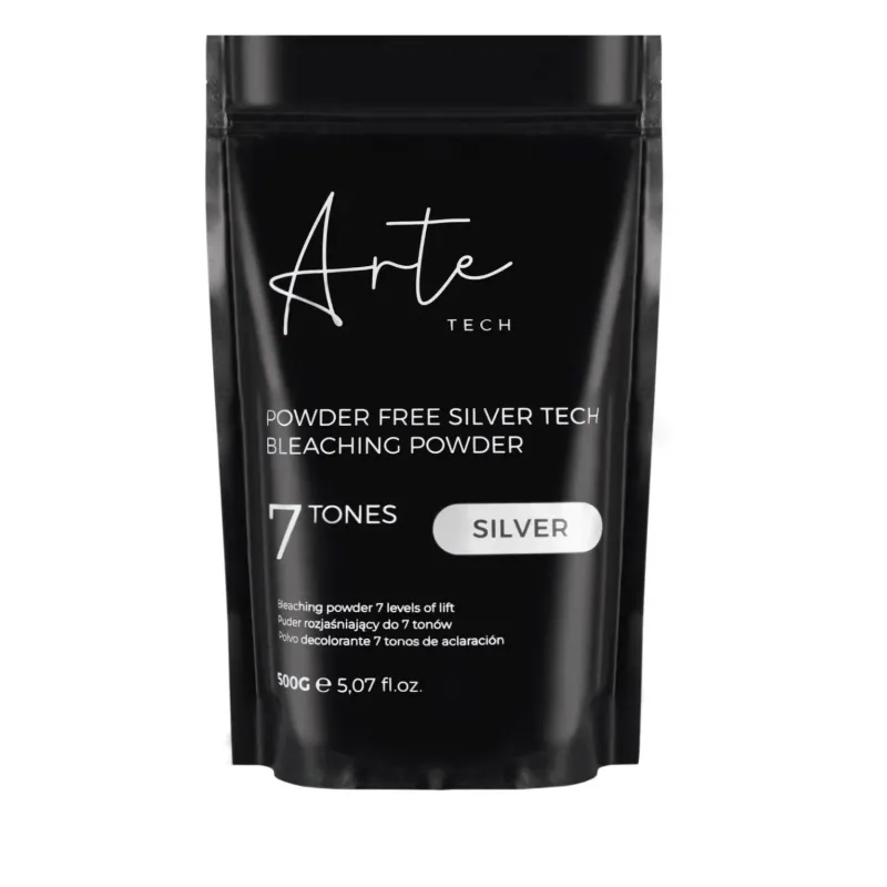 ARTE TECH – Rozjaśniacz SILVER 7 tonów 500 g