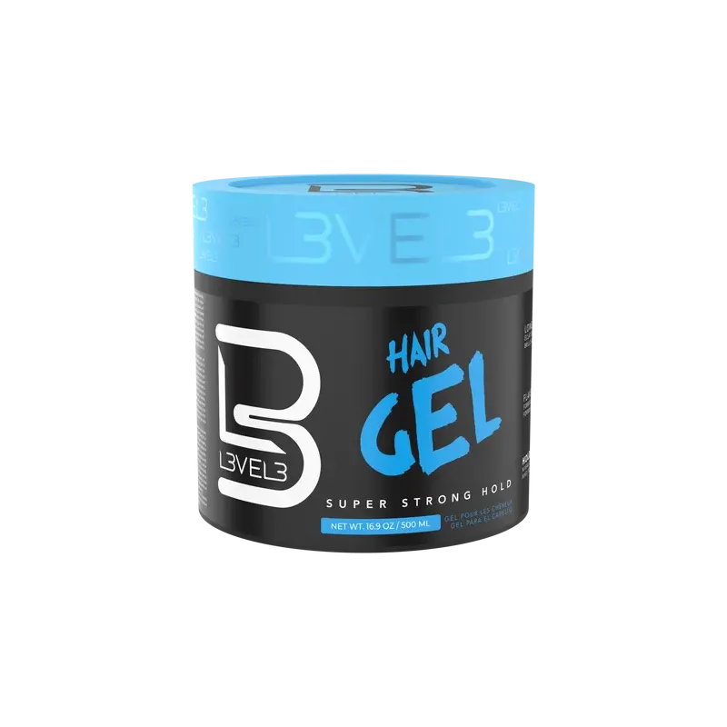 LEVEL3 - Żel do stylizacji włosów mocne utrwalenie 500 ml