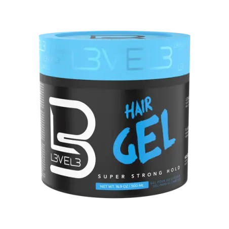 LEVEL3 - Żel do stylizacji włosów mocne utrwalenie 500 ml