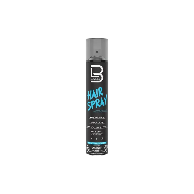 LEVEL3 - Lakier Natural Lock Hair Spray – mocne utrwalenie (400 ml)