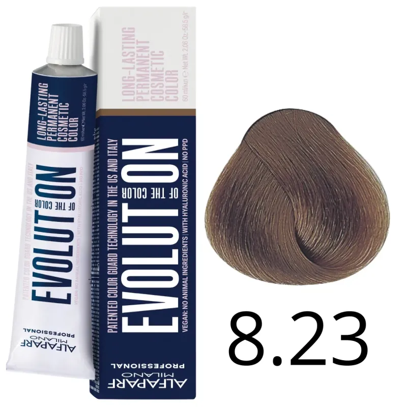 Alfaparf Milano Evolution of Color, farba do włosów nr  8.23 - 60ml