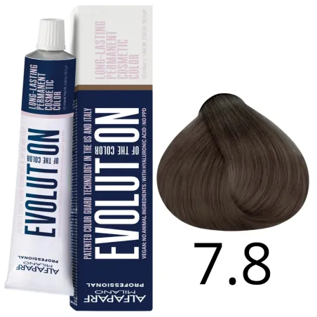 Alfaparf Milano Evolution of Color, farba do włosów nr 7.8 - 60ml