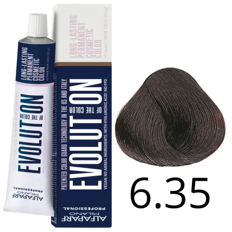 Alfaparf Milano Evolution of Color, farba do włosów nr  6.35 - 60ml