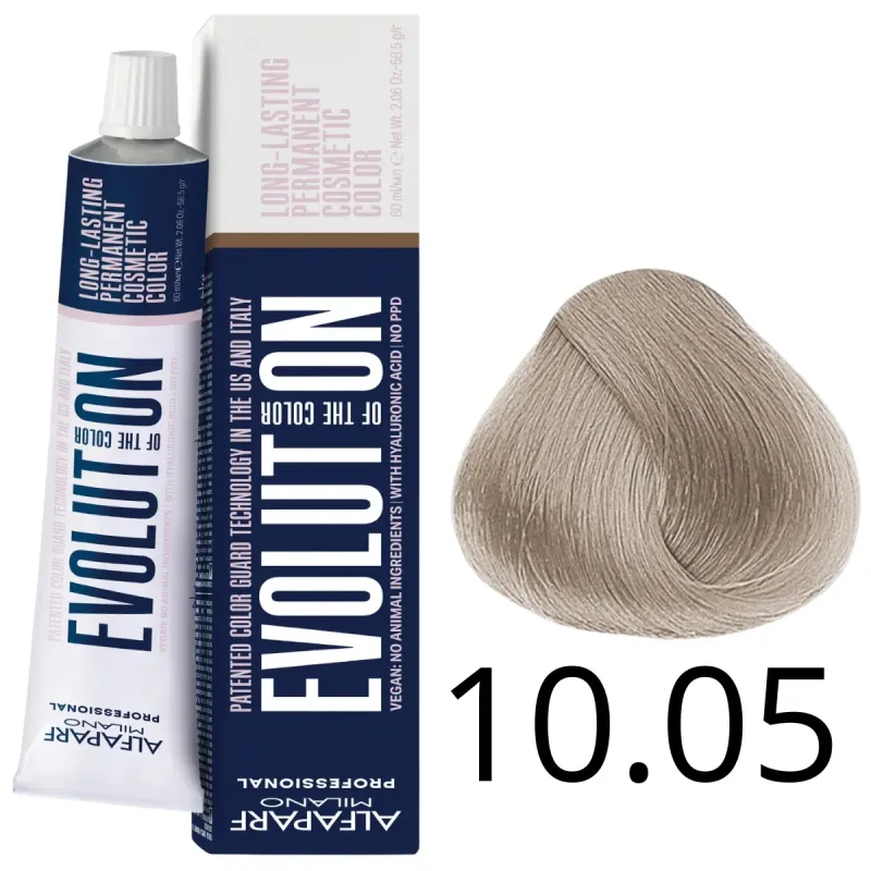 Alfaparf Milano Evolution of Color, farba do włosów nr 10.05 - 60ml