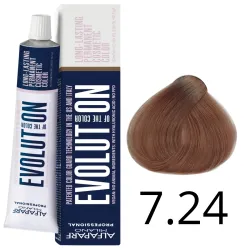 Alfaparf Milano Evolution of Color, farba do włosów nr 7.24 - 60ml