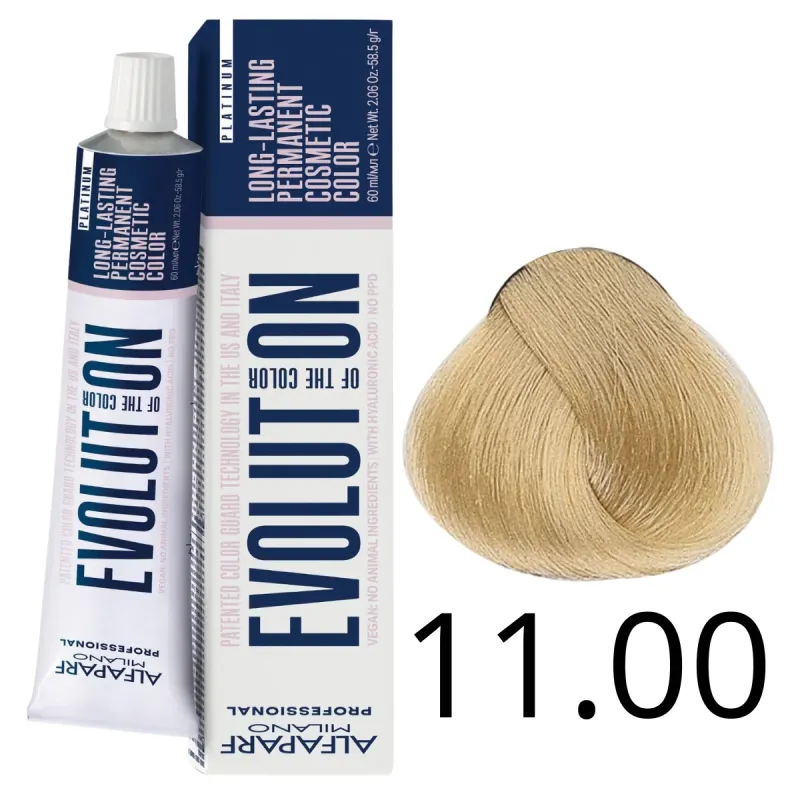 Alfaparf Milano Evolution of Color, farba do włosów nr 11.00 - 60ml