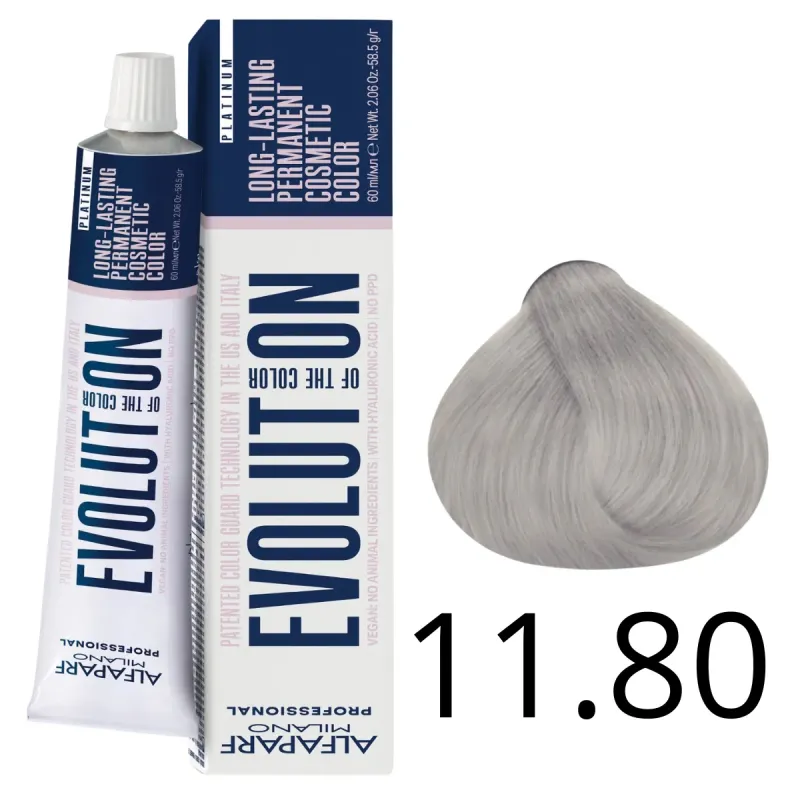 Alfaparf Milano Evolution of Color, farba do włosów nr  11.80 - 60ml