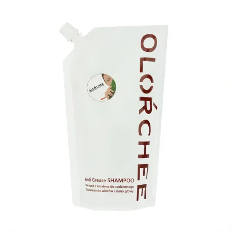 Olorchee - Szampon z keratyną do tłustych włosów - Anti Grease Shampoo EKO 0,5L