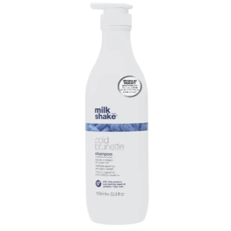 Milk Shake Cold Brunette - niebieski szampon do włosów 1000ml