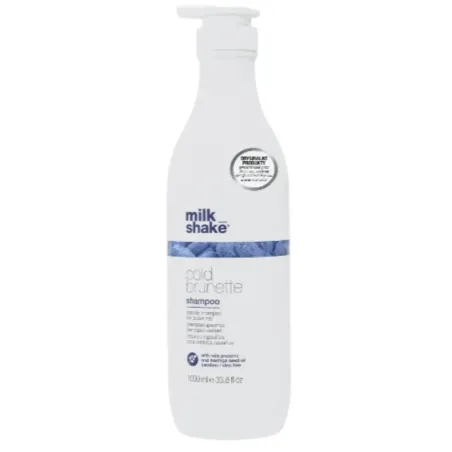 Milk Shake Cold Brunette - niebieski szampon do włosów 1000ml