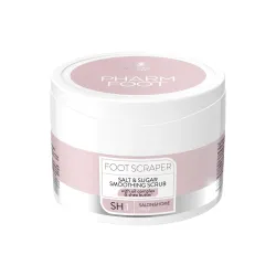 PHARM FOOT Foot Scraper - Wygładzający Peeling Solno-Cukrowy Do Stóp 200g