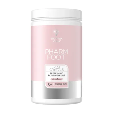 PHARM FOOT Fresh Crystals - Sól Odświeżająca Do Kąpieli Stóp 1250g