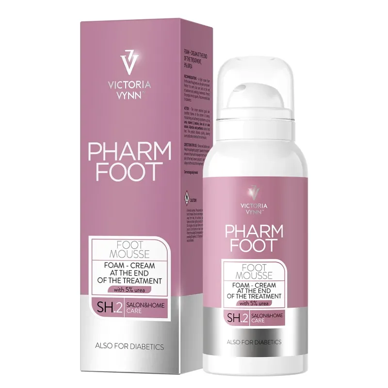 PHARM FOOT Foot Mousse - Pianka-Krem Kończąca Zabieg 5% Mocznika, 105ml