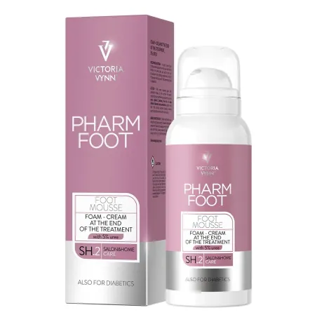 PHARM FOOT Foot Mousse - Pianka-Krem Kończąca Zabieg 5% Mocznika, 105ml