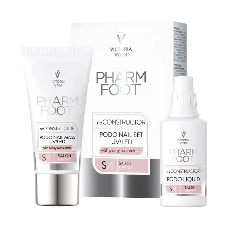 PHARM FOOT RECONSTRACTION PODO NAILS SET -  Zestaw Do Wypełniania Ubytków Paznokcia