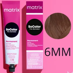 Matrix SoColor, farba do włosów z technologią Pre-Bonded, 6MM, 90ml