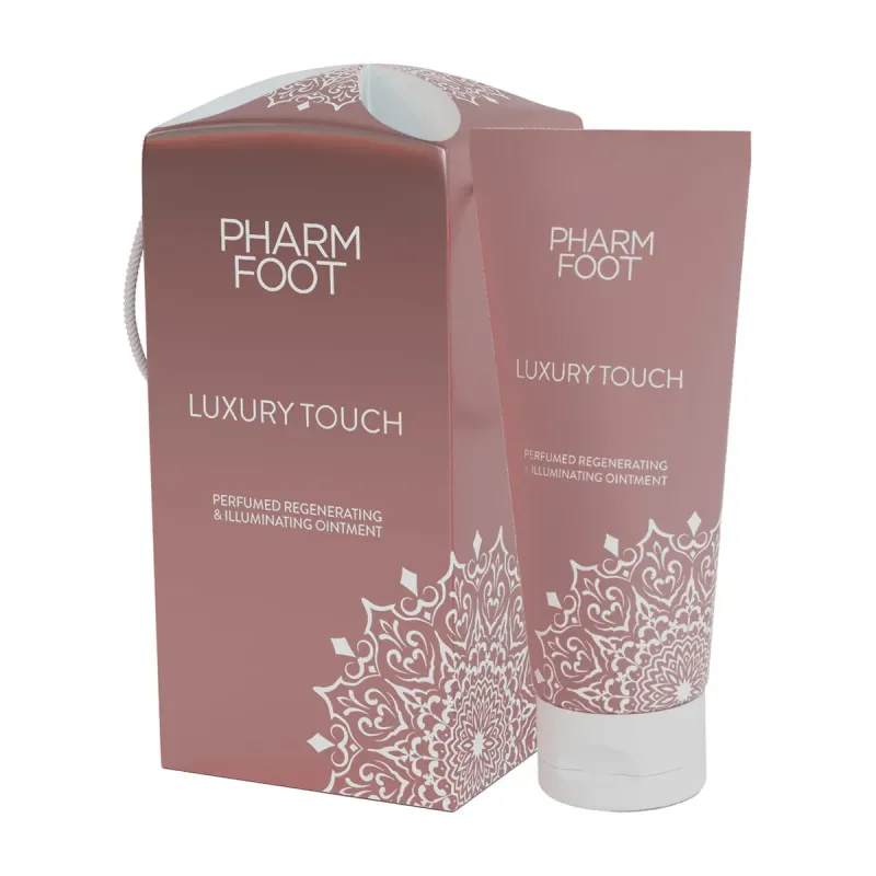 PHARM FOOT  Luxury Touch - Perfumowana Maść Regenerująco-Rozświetlająca Do Dłoni, Stóp I Ciała 100ml