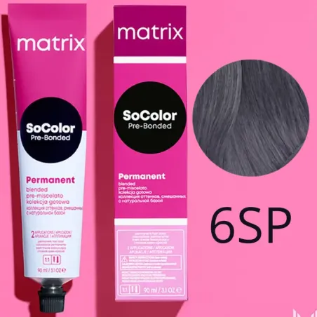 Matrix SoColor, farba do włosów z technologią Pre-Bonded, 6SP, 90ml
