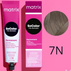 Matrix SoColor, farba do włosów z technologią Pre-Bonded, 7N, 90m