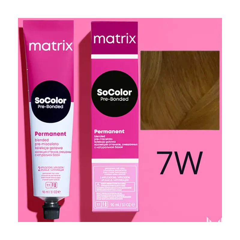 Matrix SoColor, farba do włosów z technologią Pre-Bonded, 7W, 90ml