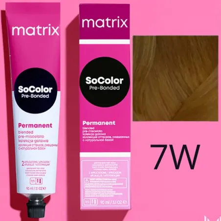 Matrix SoColor, farba do włosów z technologią Pre-Bonded, 7W, 90ml