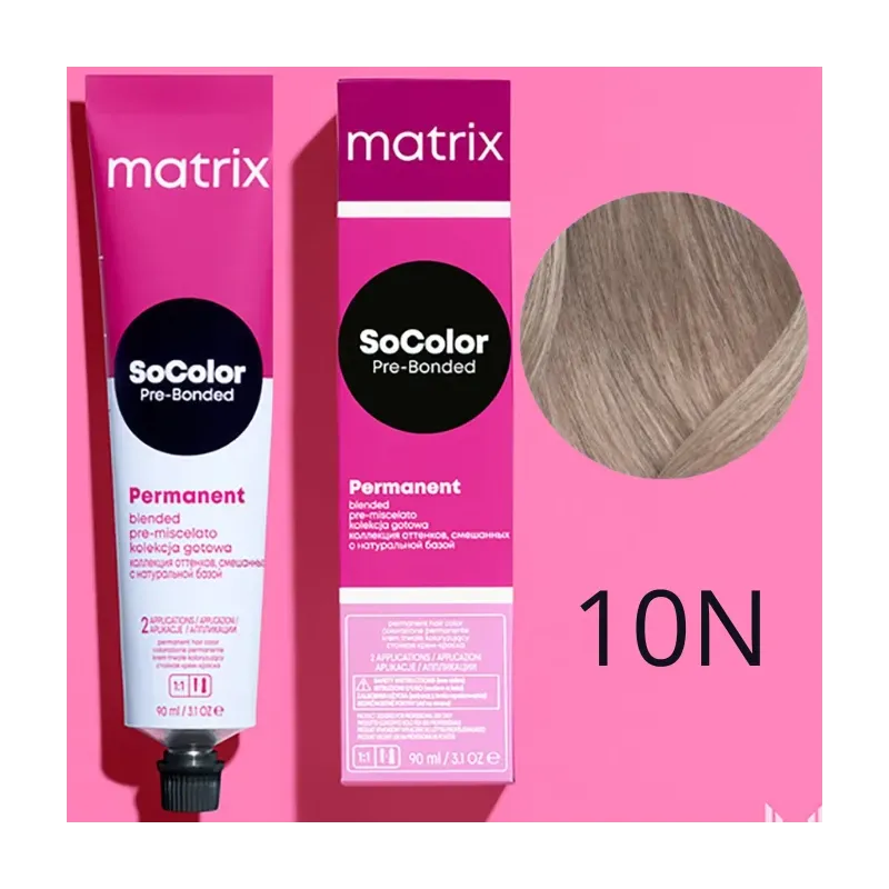 Matrix SoColor, farba do włosów z technologią Pre-Bonded, 10N, 90ml