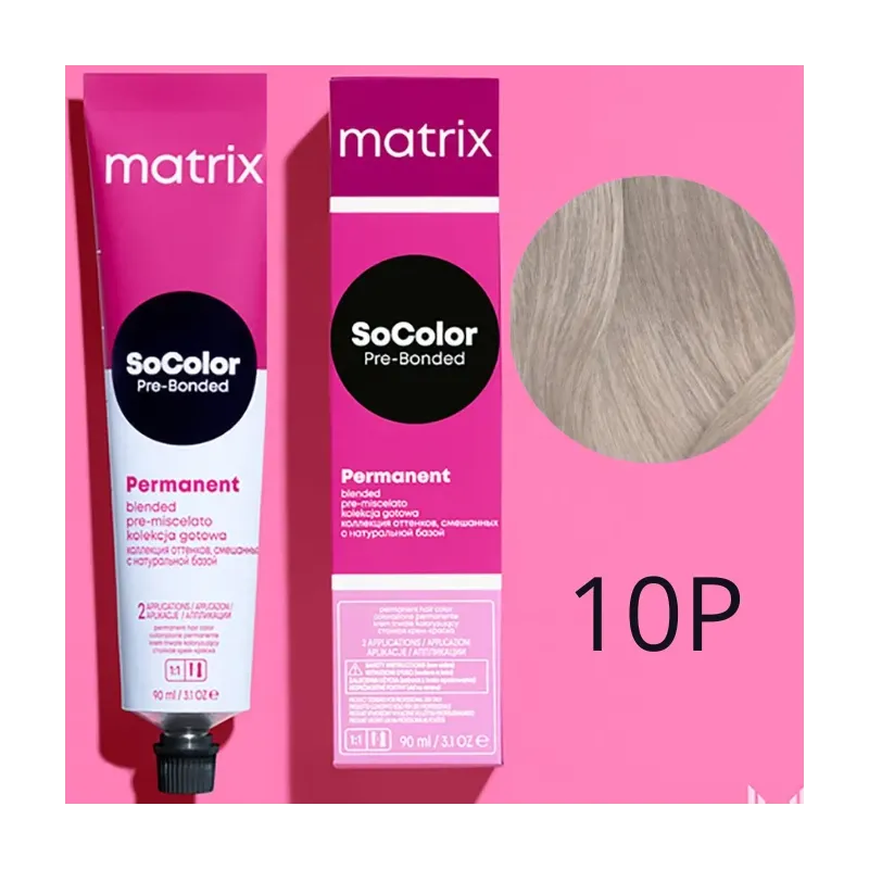 Matrix SoColor, farba do włosów z technologią Pre-Bonded, 10P, 90ml