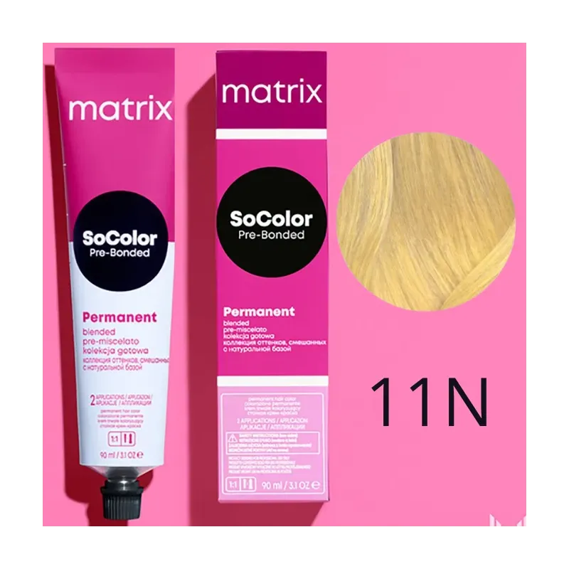 Matrix SoColor, farba do włosów z technologią Pre-Bonded, 11N, 90ml