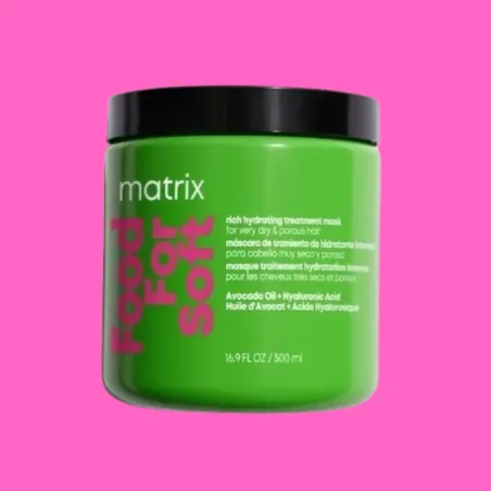 MATRIX Food For Soft intensywnie nawilżająca maska do włosów suchych 500ml