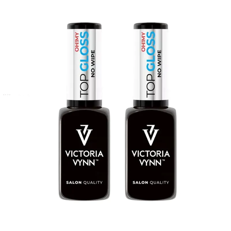 Zestaw 2 x Victoria Vynn Gel Polish Top Oh! My Gloss no wipe 8ml