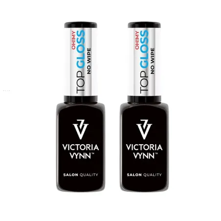 Zestaw 2 x Victoria Vynn Gel Polish Top Oh! My Gloss no wipe 8ml