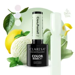 Claresa Lakier Hybrydowy Ciao, Pastel! 2 5g