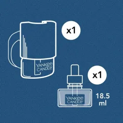 YANKEE CANDLE Elektryczny odświeżacz - zestaw startowy PINK SANDS