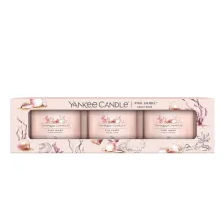 YANKEE CANDLE Świece mini - 3 pack PINK SANDS