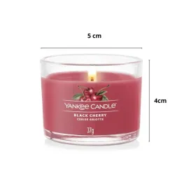 YANKEE CANDLE Świeca mini BLACK CHERRY - 37g