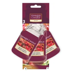 YANKEE CANDLE Car jar 3pack BLACK CHERRY