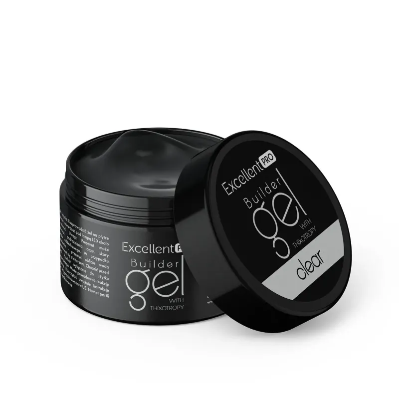 Excellent PRO Builder Gel CLEAR - żel budujący 50g
