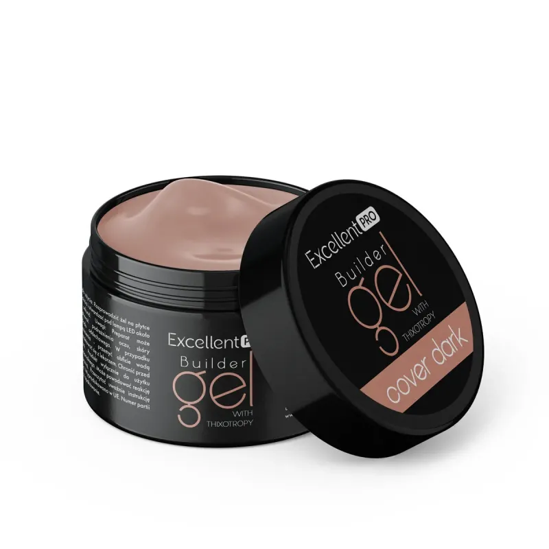 Excellent PRO Builder Gel COVER DARK - żel budujący 50g