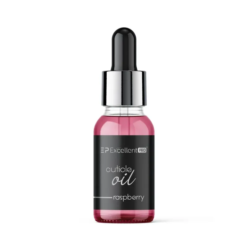 EXCELLENT PRO Cuticle Oil Raspberry – odżywcza oliwka do skórek 10ml