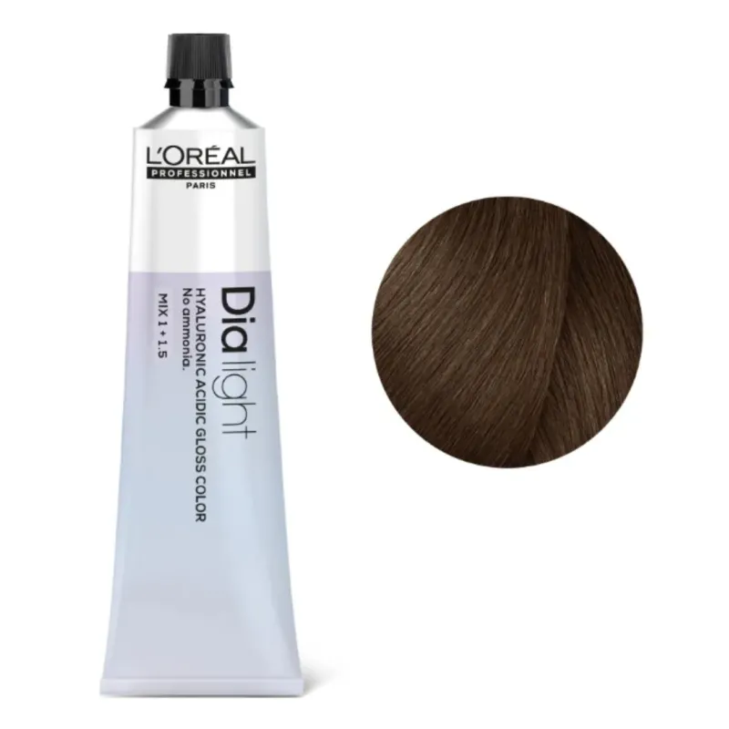Loreal Dia Light, krem koloryzujący z kompleksem hialuronowym, 5.31, 60ml