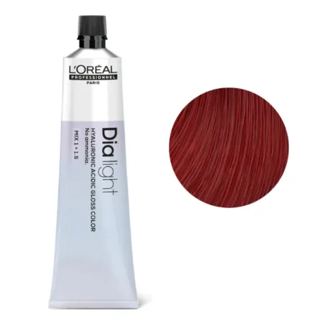 Loreal Dia Light, krem koloryzujący z kompleksem hialuronowym, 6.64, 60ml