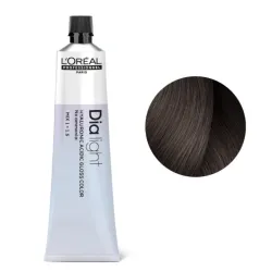 Loreal Dia Light, krem koloryzujący z kompleksem hialuronowym, 7.12, 60ml