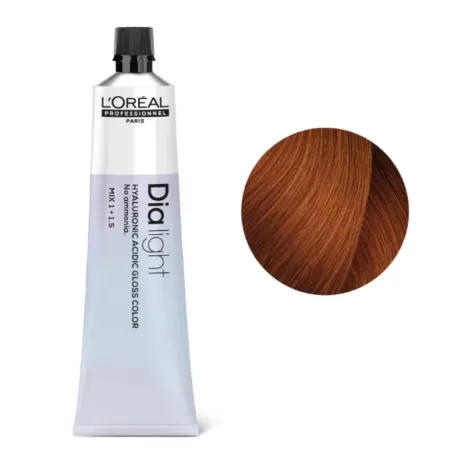 Loreal Dia Light, krem koloryzujący z kompleksem hialuronowym, 7.40, 60ml